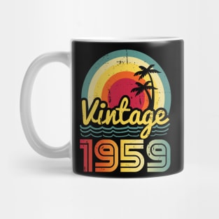 Vintage 1959 Made in 1959 64th birthday 64 years old Gift Mug